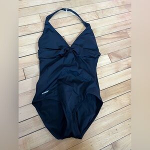 Speedo‎ Black One Piece Swimsuit